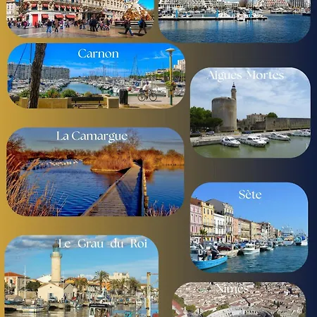 Port Camargue, Vue Marina, Clim Et Parking 아파트 *