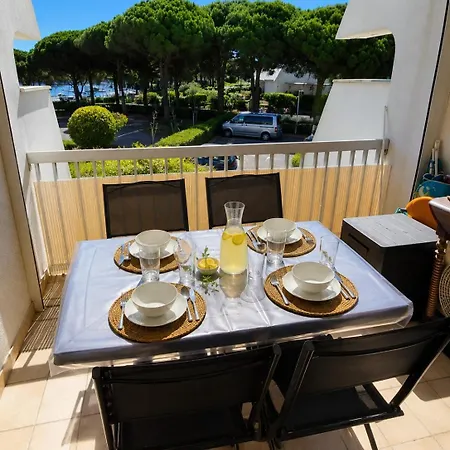 Port Camargue, Vue Marina, Clim Et Parking * 르그로뒤후아